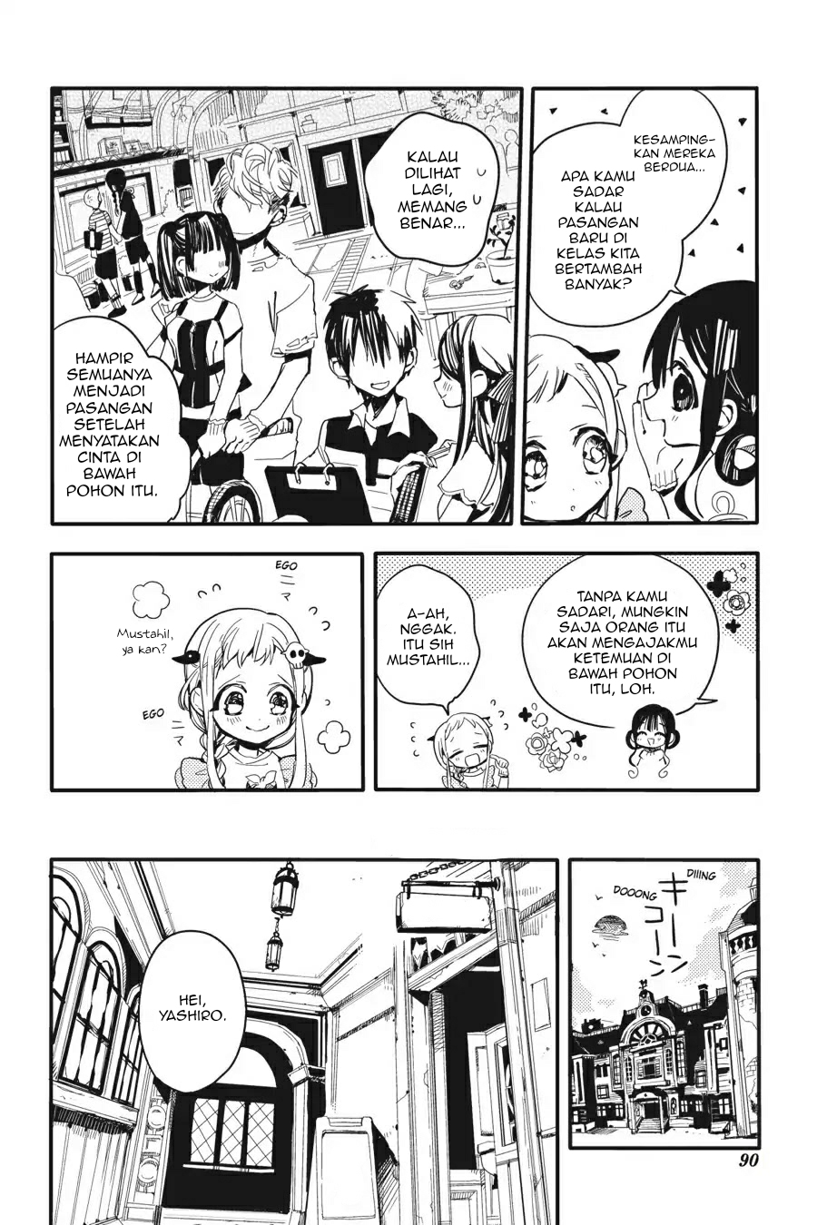 Jibaku Shounen Hanako-kun Chapter 08 Gambar 12